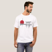 Japanse zonsondergang t-shirt (Voorkant volledig)