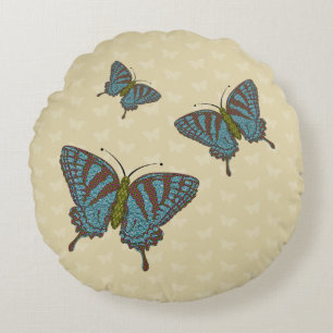 Japanse Zwaluwstaart Ronde Kussen