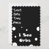 J'aperçois des invitations d'Orbs (Dos)
