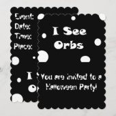 J'aperçois des invitations d'Orbs (Devant / Derrière)