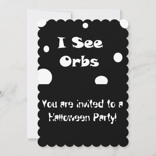 J'aperçois des invitations d'Orbs (Devant)