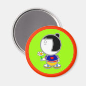 JAPON, aimant pour les filles (Recto/Verso)