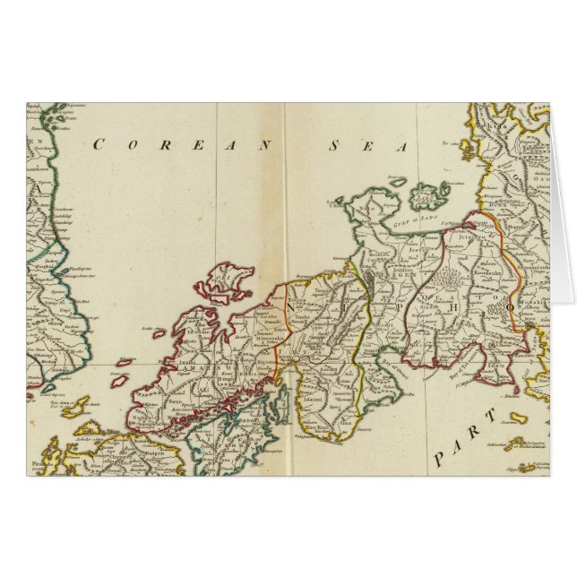 Japon, Corée (Devant horizontal)