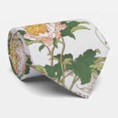 Japon Cravate de fleurs de tourbe d'oiseaux de gru (Roulé)