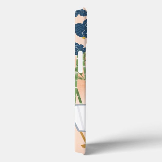 Japon iPhone 13 Coque - Art Japonais Traditionnel (Verso / Droite)