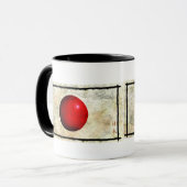 Japon National Drapeau Série Patriotique Mug (Devant gauche)