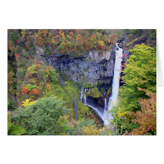 Japon, Nikko. Cascade Kegon de Nikko, un site du p (Devant horizontal)
