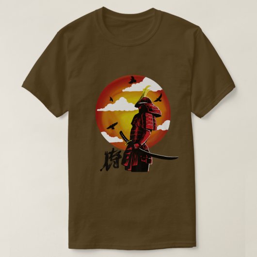 Japon Samurai Bushido Code Premium T-Shirt Copy Co (Design devant)