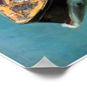 Japon Taïwan Poster Vintage voyage restauré (Coin)