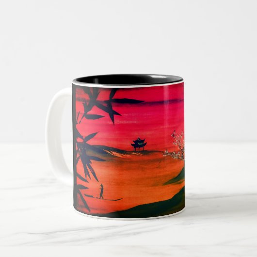 JAPONAIS ART Mug (Devant gauche)