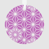 Japonais Asanoha motif - orchidée (dos)