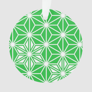 Japonais Asanoha motif - vert jade