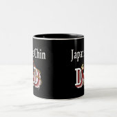 Japonais Chin Papa Mug (Centre)