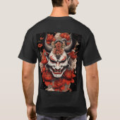 Japonais classique, Tatouage Art, T-shirt Masque H (Dos)