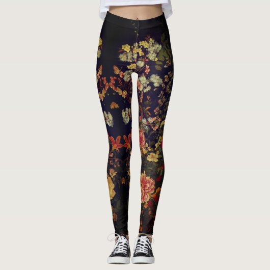 JAPONAIS FLEURS Leggings (Devant)
