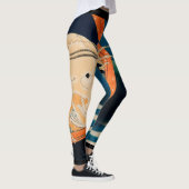JAPONAIS GHOST IMPRIMER Leggings IMPRIMÉS (Droite)