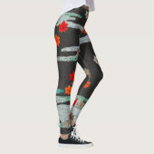 JAPONAIS MOTIF BLACK IMPRIMÉ Leggings (Droite)