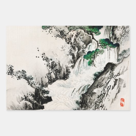 JAPONAIS NATURE ART Papier plat JAPONAIS Ensemble (Devant)