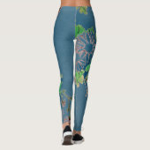 JAPONAIS OISEAUX EN BOIS HAUT DE GAMME Leggings IM (Dos)