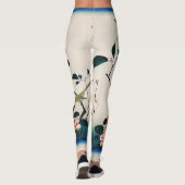 JAPONAIS OISEAUX IMPRIMÉS Leggings (Dos)