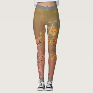 JAPONAIS PLUM BLOSSOMS Leggings