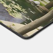 Japonais Sakura Cherry Blossom Garden Shrine Pond (Coin)