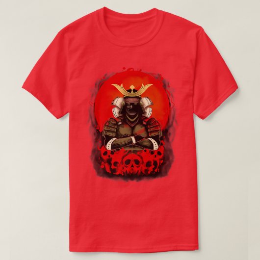 Japonais Samurai Katana Premium T-Shirt Copie (Design devant)