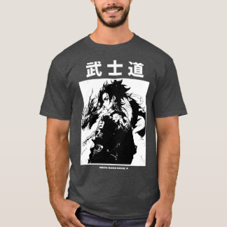 Japonais Samurai Warrior Streetwear 3 TShirt