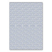 Japonais Seigaiha Paramètre de la carte Place Fold (Dos)