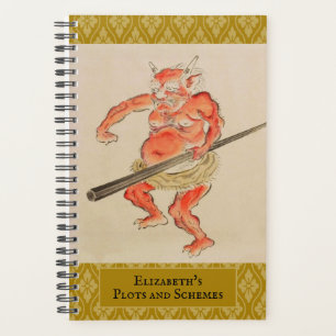 Japonais vintage Oni Yokai