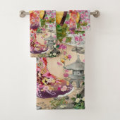 Japonaise À Kimono (En situation)