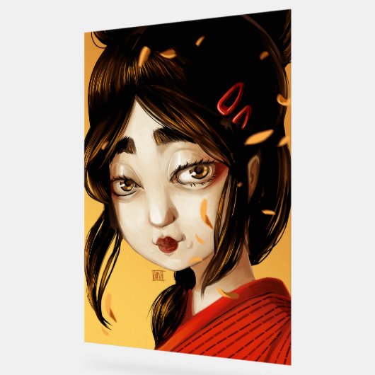 Japonaise couleurs automne (Angle)