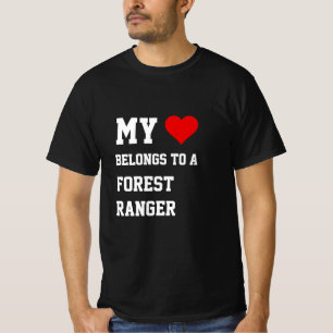 J'Appartiens À Un T-Shirt De Ranger De Forêt