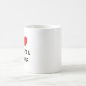 J'Appartiens À Une Mug De Décorateur (Centre)