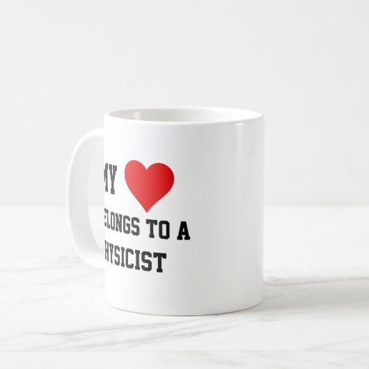 J'Appartiens À Une Mug Physique (Devant gauche)