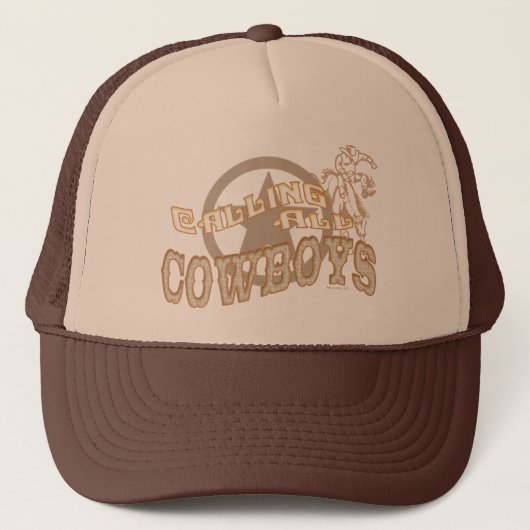 J'appelle le casquette de cowboys (Devant)