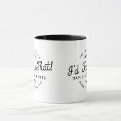 J'Appuierais Ça ! Maple Adventure Mug (Centre)
