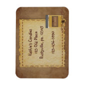 Jar Bougie Magnet d'affaires (Vertical)