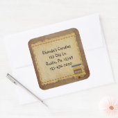 Jar Candle Sticker (Envelop)