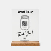 Jar d'astuce virtuelle, application de paiement de (Recto)