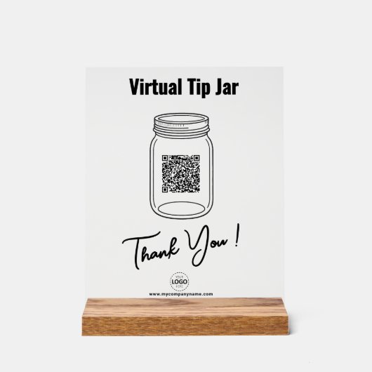 Jar d'astuce virtuelle, application de paiement de (Recto)