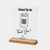 Jar d'astuce virtuelle, application de paiement de (Angle)