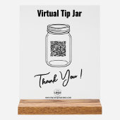 Jar d'astuce virtuelle, application de paiement de