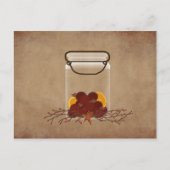 Jar Fixins Recipe Card Briefkaart (Voorkant)