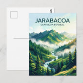 Jarabacoa Dominicaanse Republiek Briefkaart (Voorkant / Achterkant)