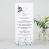 Jardin 9 de papillon de ~ de menu (Debout devant)