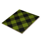 Jardin à carreaux vert Buffalo (Côté)