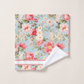 Jardin à fleurs de campagne anglais (Gant de toilette)