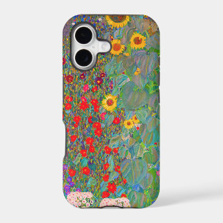 Jardin agricole de Gustav Klimt avec tournesols