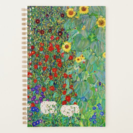 Jardin Agricole Gustav Klimt Avec Peinture De Fleu (Devant)